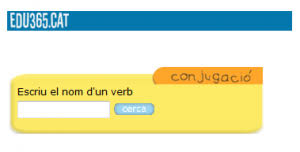 Diccionari de verbs i conjugacions