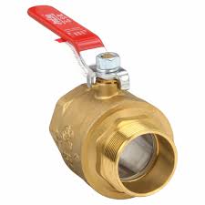 2 in, Brass, Manual Two-Way Ball Valve - 1PYT5|107-328 ...