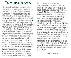 Image result for desiderata