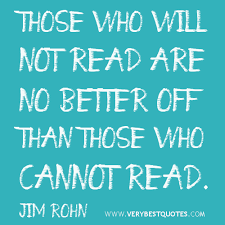 Those who will not read – Quotes About Reading - Inspirational ... via Relatably.com