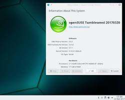 Imagen de openSUSE Tumbleweed