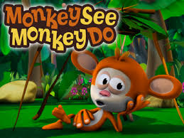 Image result for monkey see monkey do