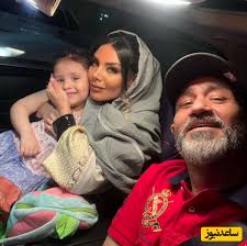 بازی‌های پدردختری مهران غفوریان و دختر نازش هانا کوچولو