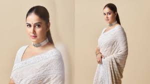 Genelia D’souza: जेनेलिया का रॉयल लुक छाया, ‘सितारे जमीन पर’ के प्रीमियर में पहनी मोतियों से सजी साड़ी