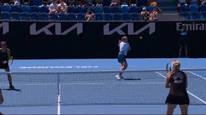 Australian Open, day nine LIVE: Jelena Ostapenko smashes ball into opponent's face; Nick Kyrgios knocked out in mixed doubles; Reigning champion Madison Keys eliminated by good mate