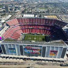 Levi Stadium bustling with energy during a major event