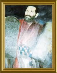 Painting Moses Lerman As Moses 