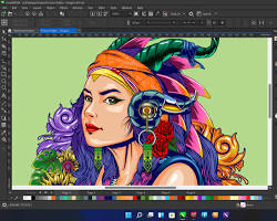 تصویر CorelDraw software