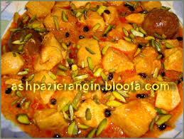 نتیجه تصویری برای خورش سیب