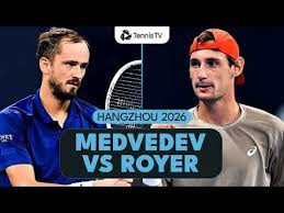Video : Daniil Medvedev defeats Valentin Royer at Hangzhou Open 2026 – Round 2