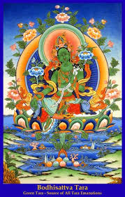 Image result for white tara and green tara and the 21 taras