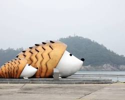 전북 부안군 위도면 명소 풍경, AI로 생성