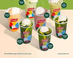 Gambar Thai Tea Float Fremilt
