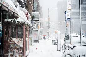 Weather forecast snow storm NYC