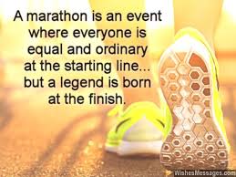 Inspirational Marathon Quotes: Motivational Messages for Runners ... via Relatably.com