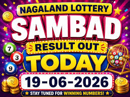 Nagaland Dear Saturday Lottery Results: Winners Announced for June 20, 2026