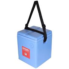 FAIRBIZPS Vaccine Carrier Box with 4 Ice Pack Large (1.67 ...