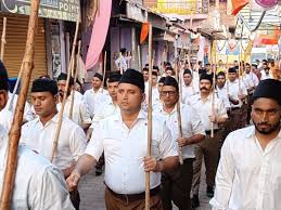 मथुरा में 328 स्वयंसेवकों का पथसंचलन: फरह में 12 जून को आएंगे मोहन भागवत, 18 जून को होगा समापन