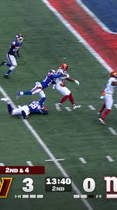 Jacory Croskey-Merritt rushes for 16-yard TD, extending Commanders' lead over Giants | NFL Highlights