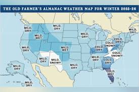 Old Farmer's Almanac Winter 2025 Forecast: A Mixed Bag for the US