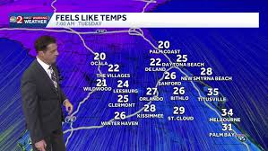 Model hints at snow flurries north of Orlando as Florida braces for extended freeze