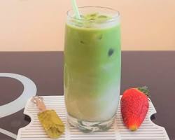 Hình ảnh về Trà sữa matcha