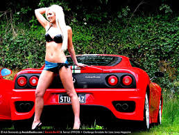 Resultado de imagem para girls ferrari