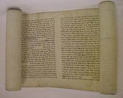 Image of Roman scroll ancient writing