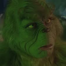 Jim Carrey as The Grinch in the 2000 movie