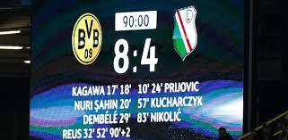 Il 5-4 nella storia? Sì, ma quella volta che Dortmund-Legia Varsavia finì 8-4... Le sfide con più gol