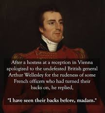 Classic Inglin wit from the Duke of Wellington : INGLIN via Relatably.com