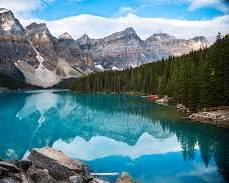 Moraine Lake Banff的圖片