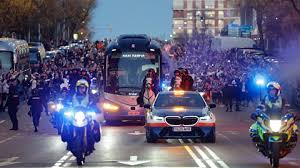 Grand welcome for the team before facing City