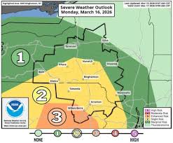 Central NY severe weather forecast: What to expect Monday