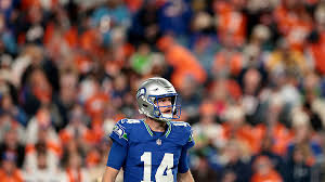 Sam Darnold during a Seattle Seahawks game