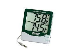 Extech 401014 - Big Digit Indoor/Outdoor Temperature Alert ...