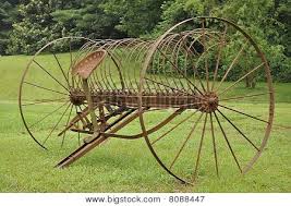 Image result for hay rake