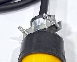 Imagen de Cable extensor de poder 20m tres hilos con tierra 220v 15A enchufe SUKO