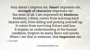 That impresses me. | Quotes | Pinterest | Lessons Learned ... via Relatably.com