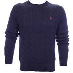 Mens Jumpers, Cardigans Knitwear, Cheap V-Neck Cable Knit