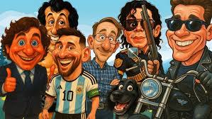 Políticos y figuras públicas se suman al trend de caricaturas creadas con ChatGPT en redes sociales