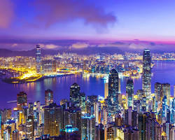 香港 ビクトリアピークの画像