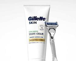 Изображение: Shaving cream and razor