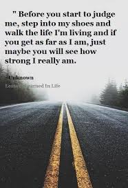 Nobody knows what you&#39;ve dealt with except you. People don&#39;t talk ... via Relatably.com