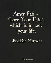 This quote represents fate. I think it is meant for everything to ... via Relatably.com