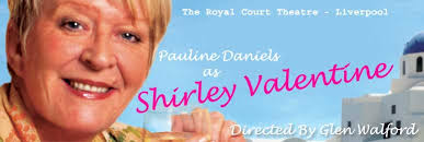 Pauline Daniels as Shirley Valentine banner upper ... - 2009sv_banner_up