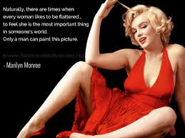 marilyn monroe quotes | Naturally, there are times when every wom via Relatably.com