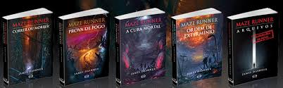 Resultado de imagem para livros da serie maze runner