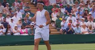 Wimbledon star smashes ball boy with high-speed serve and forced to apologise