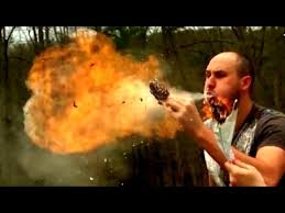 Image result for images of crazy people blowing fire